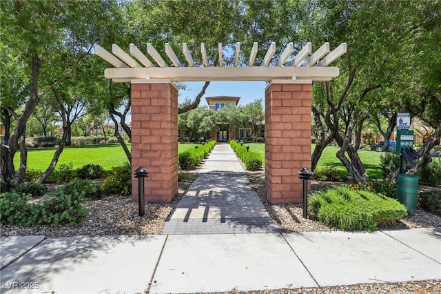 1922 Via Delle Arti, Henderson, NV 89044 - gate with a yard