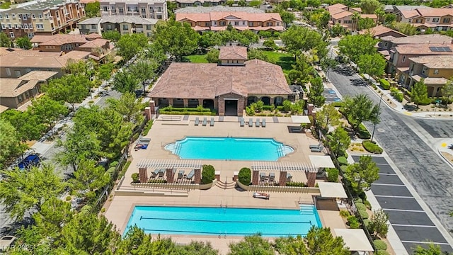 1922 Via Delle Arti, Henderson, NV 89044 - bird's eye view of a pool