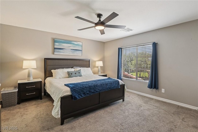1922 Via Delle Arti, Henderson, NV 89044 - carpeted bedroom featuring baseboards and ceiling fan