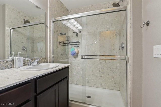 1922 Via Delle Arti, Henderson, NV 89044 - full bathroom featuring vanity and a stall shower