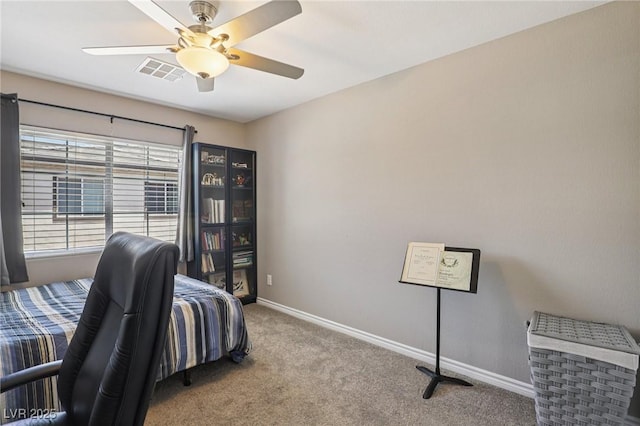 1922 Via Delle Arti, Henderson, NV 89044 - bedroom featuring carpet and a ceiling fan