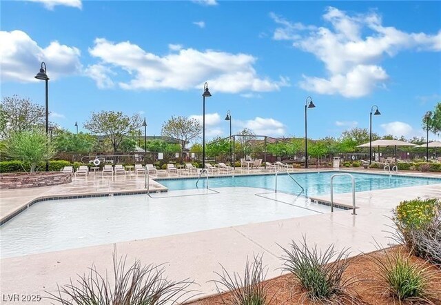 1922 Via Delle Arti, Henderson, NV 89044 - community pool featuring a patio area