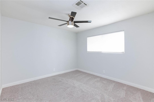 1700 Ivanhoe Way, Las Vegas, NV 89102 - carpeted spare room with baseboards and a ceiling fan