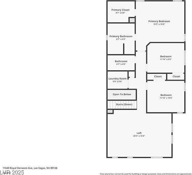 11649 Royal Derwent Dr, Las Vegas, NV 89138 - view of room layout