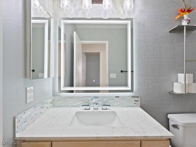 4323 Pageantry Falls Dr, North Las Vegas, NV 89031 - bathroom with toilet and vanity