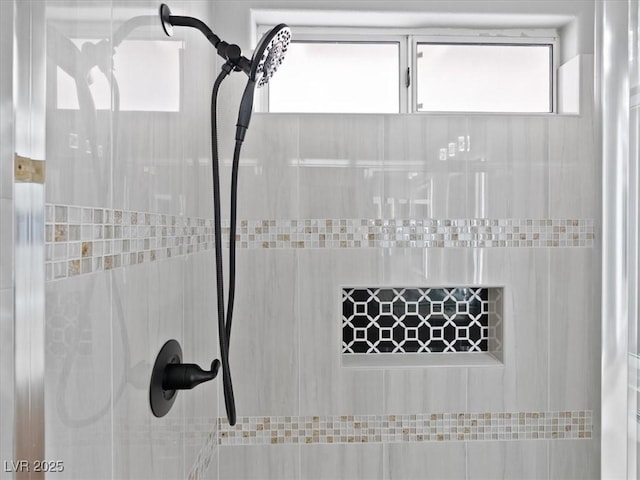 4323 Pageantry Falls Dr, North Las Vegas, NV 89031 - detailed view of a tile shower