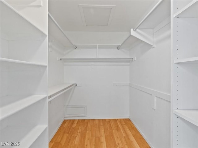 4323 Pageantry Falls Dr, North Las Vegas, NV 89031 - walk in closet featuring light wood finished floors