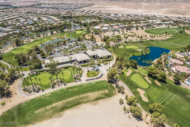 151 Duckhook Ave, Las Vegas, NV 89148 - aerial view of property's location with nearby suburban area, a large body of water, and a golf course