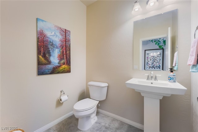 151 Duckhook Ave, Las Vegas, NV 89148 - half bathroom with toilet and baseboards