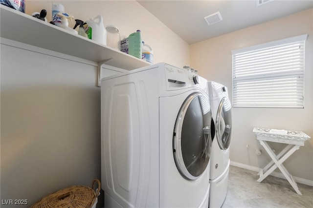 151 Duckhook Ave, Las Vegas, NV 89148 - laundry room with washing machine and dryer and baseboards