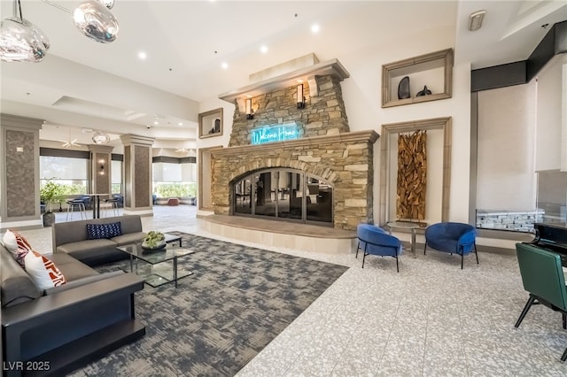 151 Duckhook Ave, Las Vegas, NV 89148 - building lobby with recessed lighting