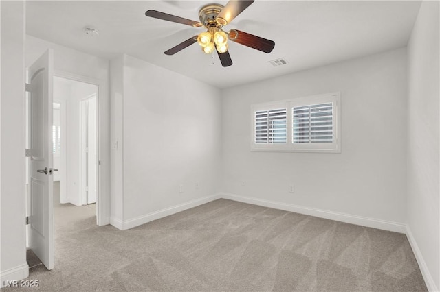 4036 W Bird Man Ln, North Las Vegas, NV 89084 - unfurnished room featuring carpet, ceiling fan, and a smoke detector