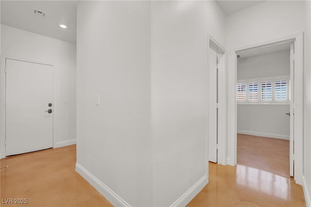 4036 W Bird Man Ln, North Las Vegas, NV 89084 - corridor featuring baseboards and recessed lighting