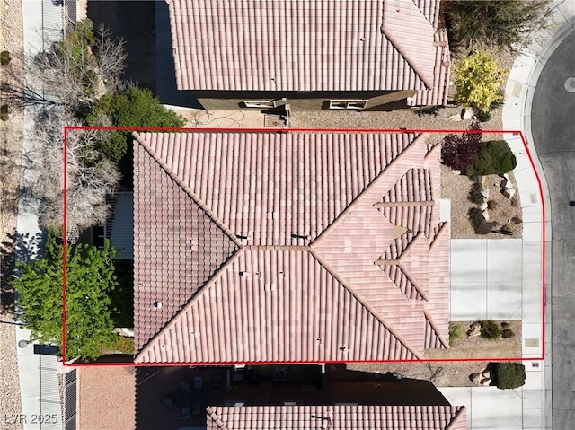 4036 W Bird Man Ln, North Las Vegas, NV 89084 - view of subject property featuring property boundaries highlighted