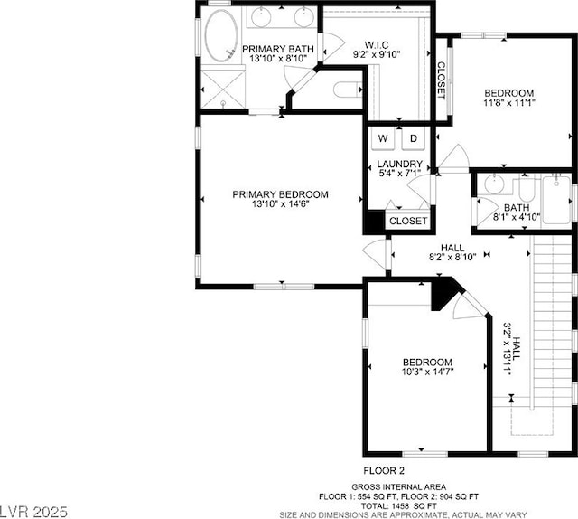 5324 Pendergrass St, North Las Vegas, NV 89081 - view of home floor plan
