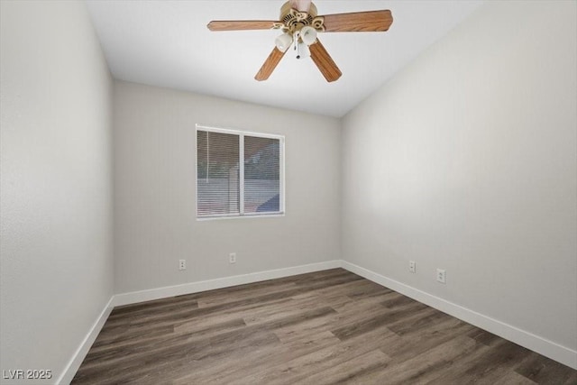 905 Harp Way N, Las Vegas, NV 89032 - empty room featuring wood finished floors and a ceiling fan