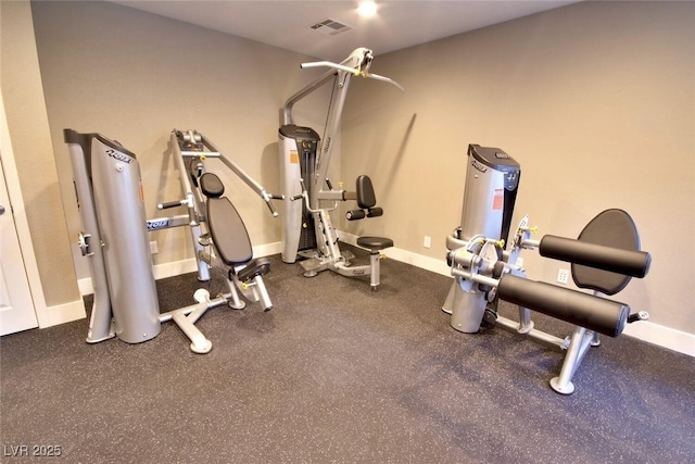 4200 S Valley View Blvd Unit 1035, Las Vegas, NV 89103 - exercise area with baseboards