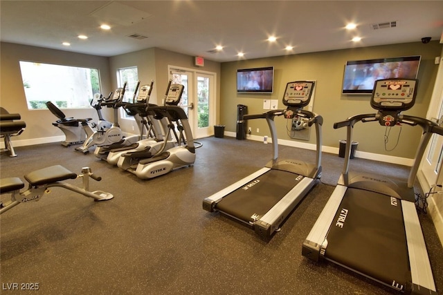 4200 S Valley View Blvd Unit 1035, Las Vegas, NV 89103 - workout area with recessed lighting