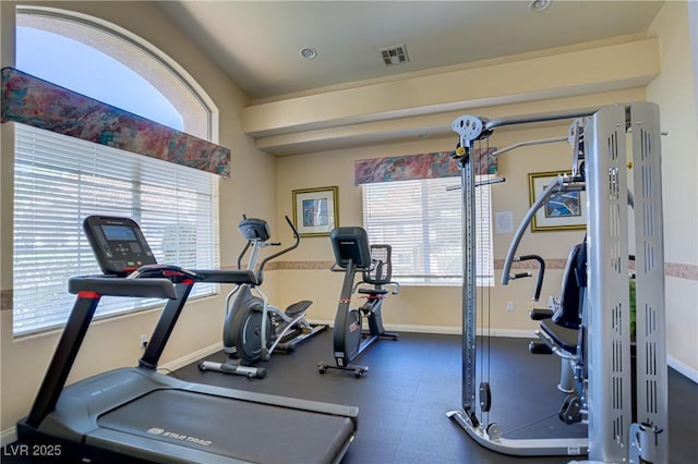 2925 Wigwam Pkwy Unit 1021, Henderson, NV 89074 - gym featuring plenty of natural light