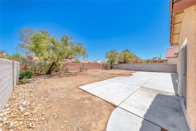 3604 Cantura Crest Ct, North Las Vegas, NV 89031 - fenced backyard with a patio