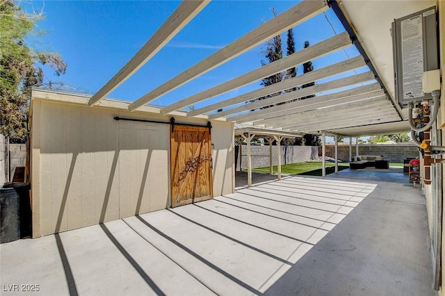 925 Alan Shepard St, Las Vegas, NV 89145 - fenced backyard featuring a patio area