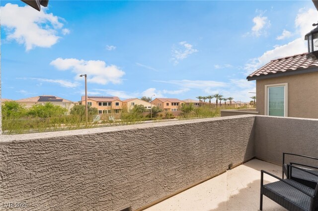 7132 Sayonara Vista St, North Las Vegas, NV 89084 - balcony featuring a residential view