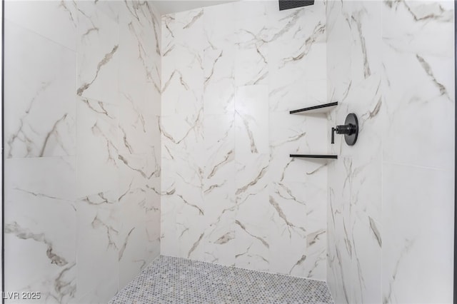 1313 Purple Sage Ave, Las Vegas, NV 89108 - full bathroom with a marble finish shower