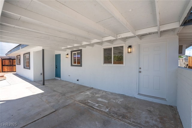 1313 Purple Sage Ave, Las Vegas, NV 89108 - view of patio featuring electric panel and a carport