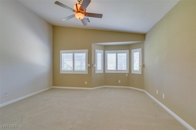 8204 Turbys Treehouse Pl, Las Vegas, NV 89131 - unfurnished room featuring light carpet and ceiling fan