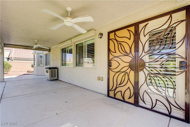 8204 Turbys Treehouse Pl, Las Vegas, NV 89131 - view of patio featuring a ceiling fan