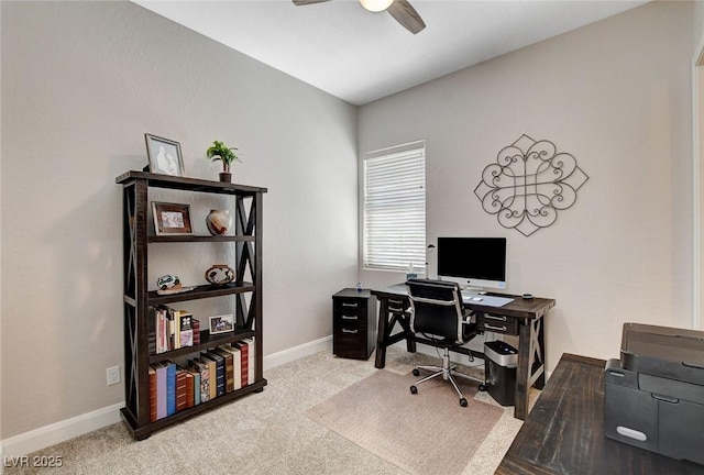 2333 Indigo Island St, Henderson, NV 89044 - office space with a ceiling fan and baseboards