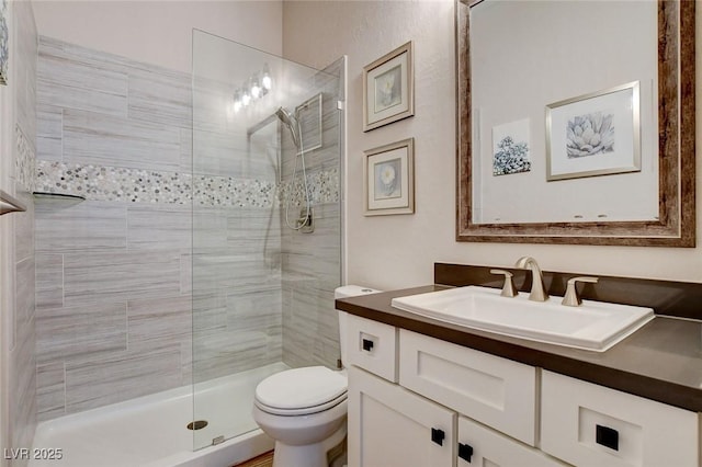 2333 Indigo Island St, Henderson, NV 89044 - full bathroom with a tile shower and vanity
