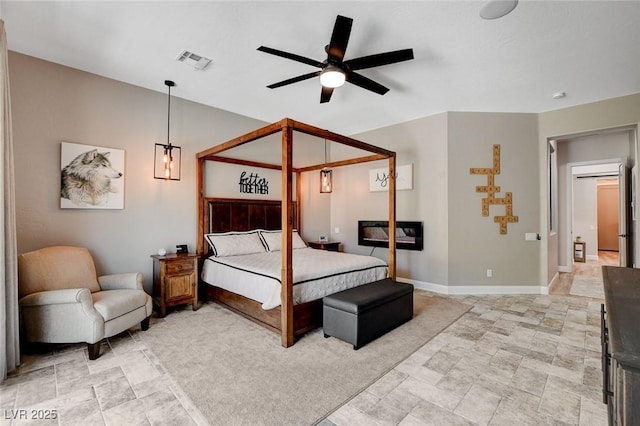 2333 Indigo Island St, Henderson, NV 89044 - bedroom featuring light stone finish flooring and baseboards