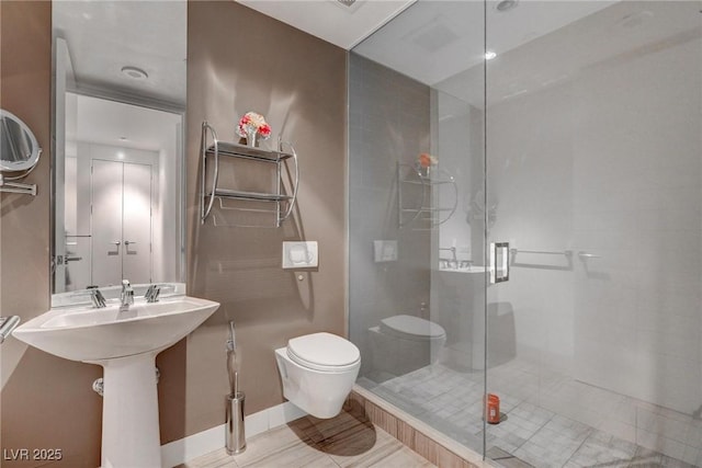 4575 Dean Martin Dr Unit 2607, Las Vegas, NV 89103 - full bathroom featuring toilet and a stall shower