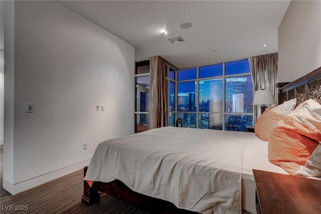 4575 Dean Martin Dr Unit 2607, Las Vegas, NV 89103 - bedroom featuring expansive windows