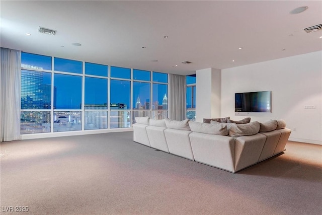 4575 Dean Martin Dr Unit 2607, Las Vegas, NV 89103 - view of carpeted living room