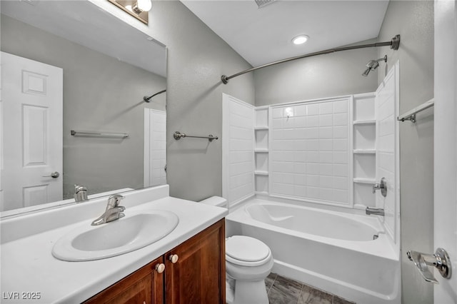 9104 Pearl Cotton Ave, Las Vegas, NV 89149 - bathroom with vanity and  shower combination