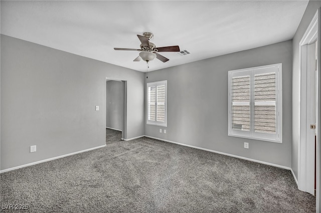 9104 Pearl Cotton Ave, Las Vegas, NV 89149 - empty room featuring carpet and ceiling fan