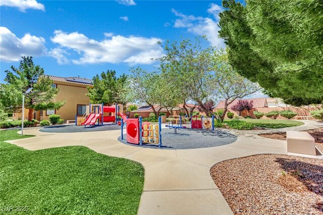 326 Caneflower Ct, North Las Vegas, NV 89031 - view of jungle gym featuring a yard