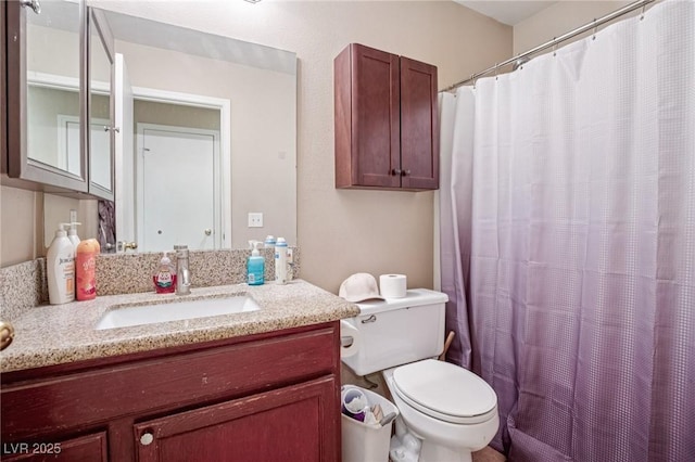 2716 Orchid Moon Ct, North Las Vegas, NV 89031 - full bathroom featuring vanity and a shower with curtain