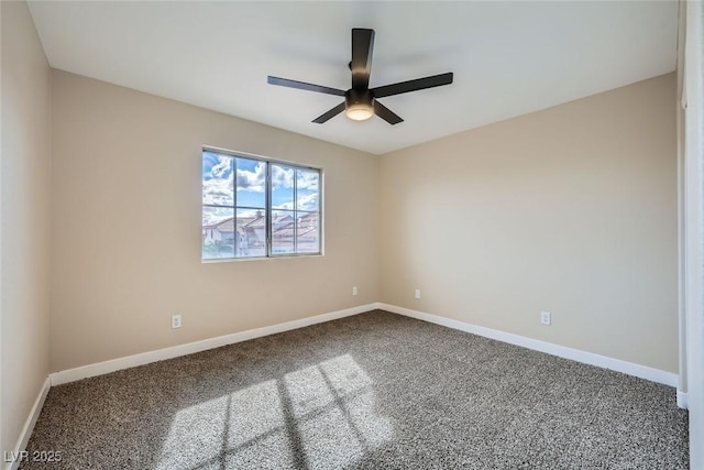 9272 W Viking Rd, Las Vegas, NV 89147 - carpeted empty room with a ceiling fan and baseboards
