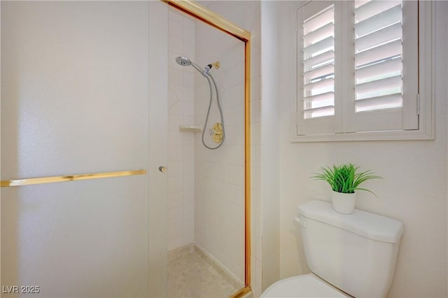 2808 Crown Ridge Dr, Las Vegas, NV 89134 - bathroom with toilet and a shower stall