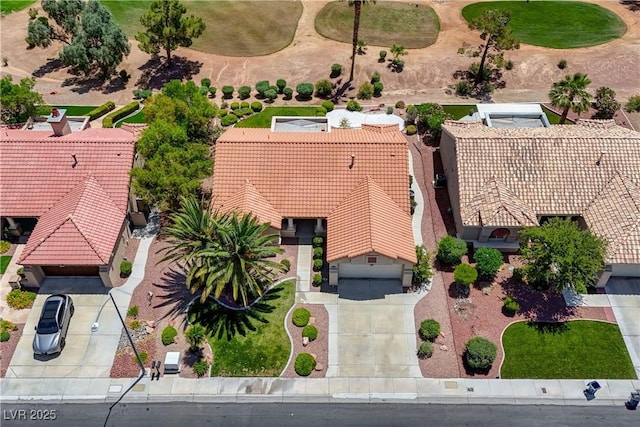 2808 Crown Ridge Dr, Las Vegas, NV 89134 - view from above of property