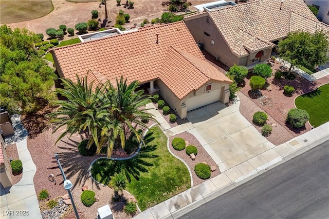 2808 Crown Ridge Dr, Las Vegas, NV 89134 - aerial view of property and surrounding area