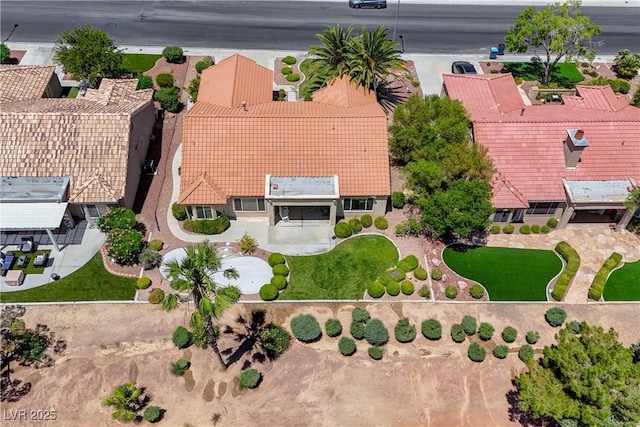 2808 Crown Ridge Dr, Las Vegas, NV 89134 - aerial view of property and surrounding area
