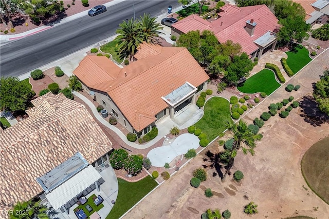 2808 Crown Ridge Dr, Las Vegas, NV 89134 - view from above of property