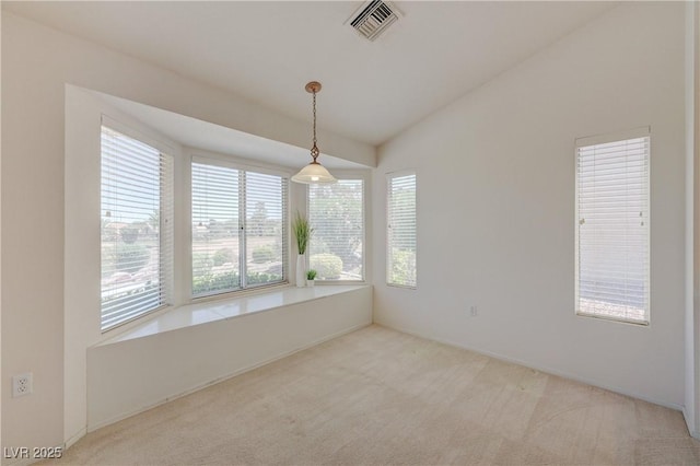 2808 Crown Ridge Dr, Las Vegas, NV 89134 - empty room with carpet flooring and vaulted ceiling