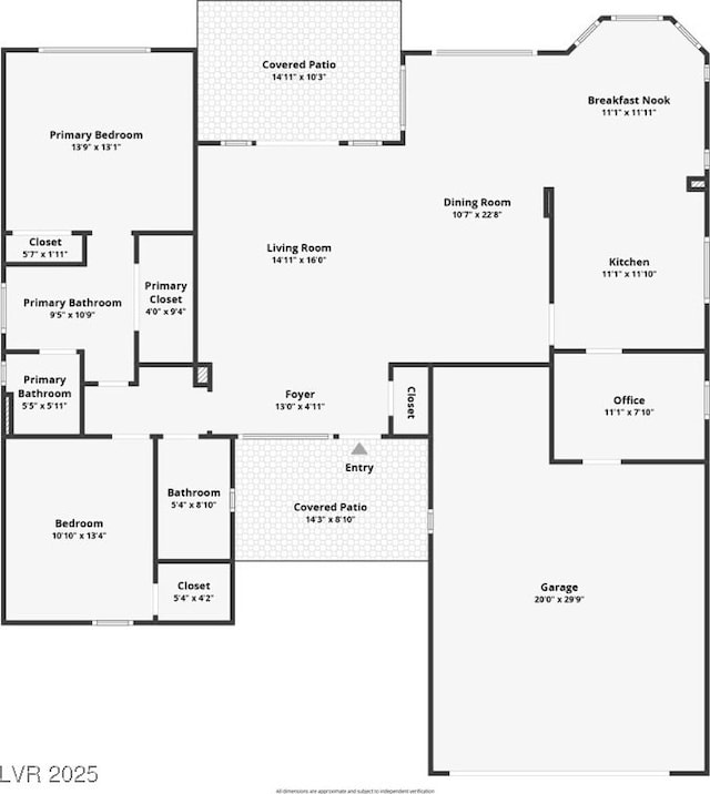 2808 Crown Ridge Dr, Las Vegas, NV 89134 - view of property floor plan