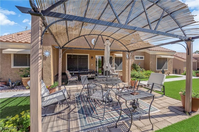 9237 Quail Ridge Dr, Las Vegas, NV 89134 - view of patio