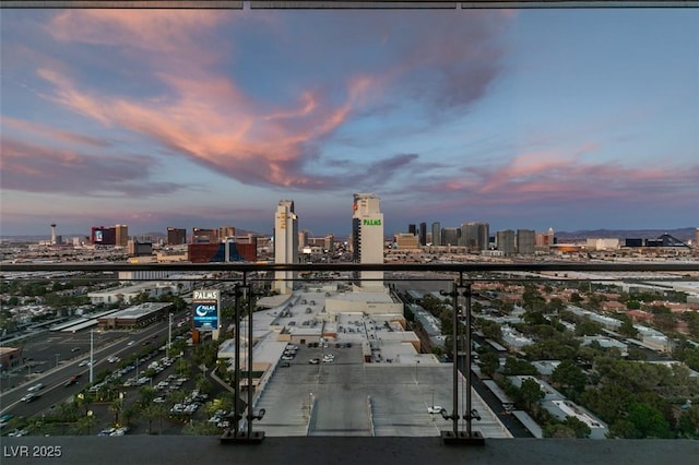 4381 Flamingo Rd Unit 2010, Las Vegas, NV 89103 - balcony featuring a skyline view